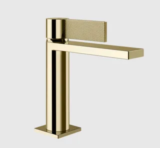 Смеситель для раковины, Gessi, Inverso Diamantato, цвет-Brass PVD — иконка