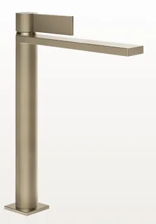 Смеситель для раковины, Gessi, Inverso Diamantato, цвет-Finox Brushed Nickel