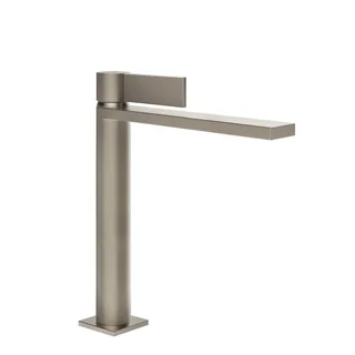 Смеситель для раковины, Gessi, Inverso Diamantato, цвет-Finox Brushed Nickel