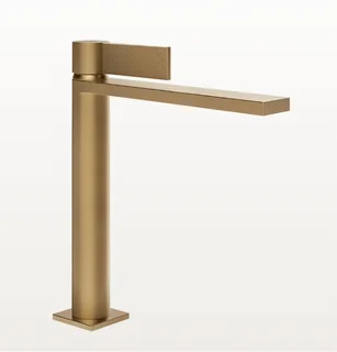 Смеситель для раковины, Gessi, Inverso Diamantato, цвет-Warm Bronze Brushed PVD — иконка