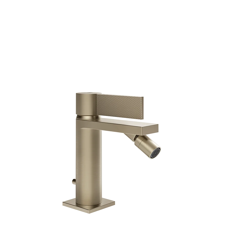 Смеситель для биде, Gessi, Inverso Diamantato, цвет-Brass Brushed PVD