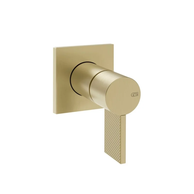 Смеситель для раковины, Gessi, Inverso Diamantato, цвет-Brass Brushed PVD