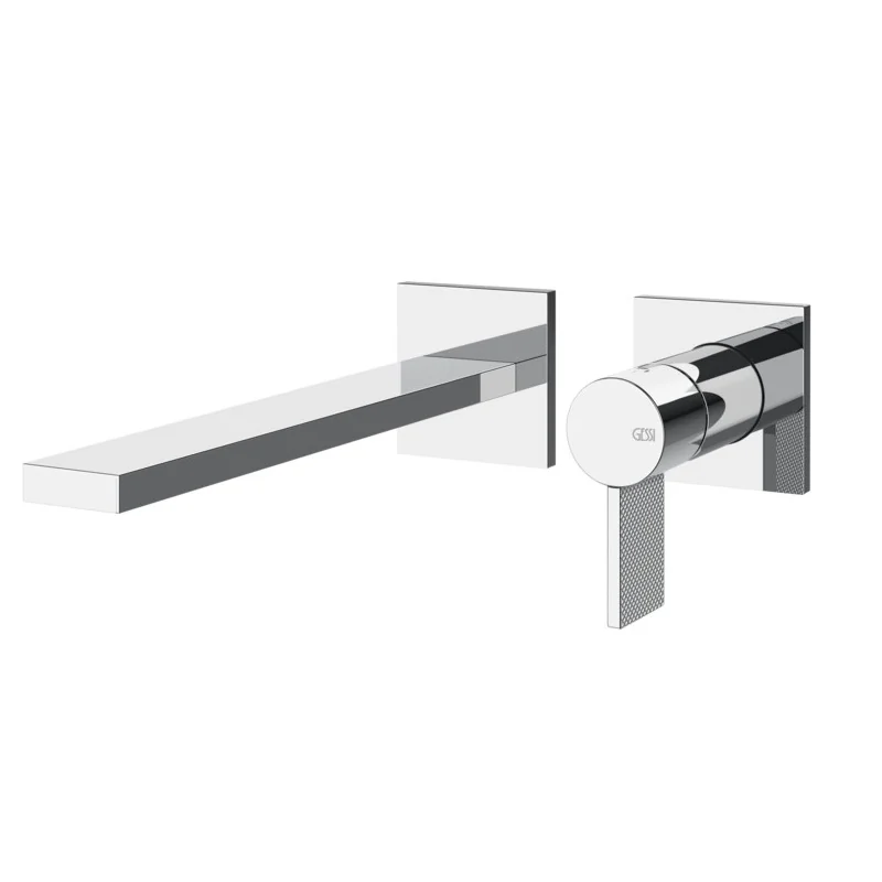 Смеситель для раковины, Gessi, Inverso Diamantato, цвет-хром