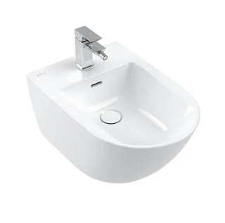 Биде, Villeroy&Boch, Architectura, подвесной, шгв 370*530*270, цвет-альпийский белый