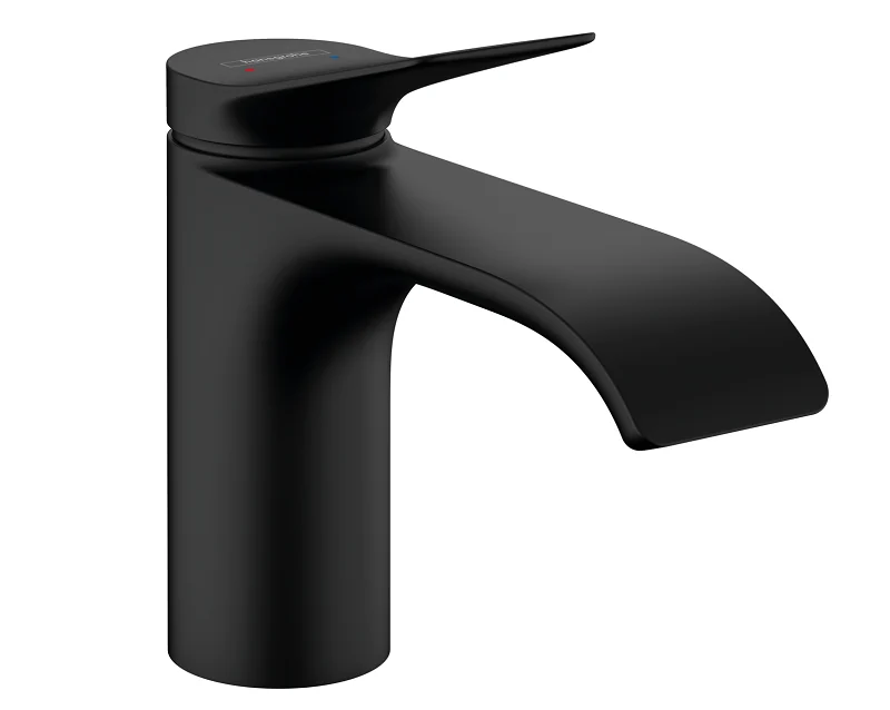 Смеситель для раковины, Hansgrohe, Vivenis, цвет-черный матовый