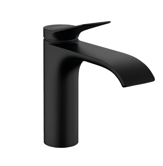 Смеситель для раковины, Hansgrohe, Vivenis, на раковину/столешницу, цвет-черный матовый