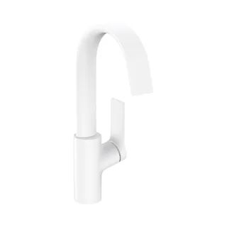 Смеситель для раковины, Hansgrohe, Vivenis, цвет-белый матовый