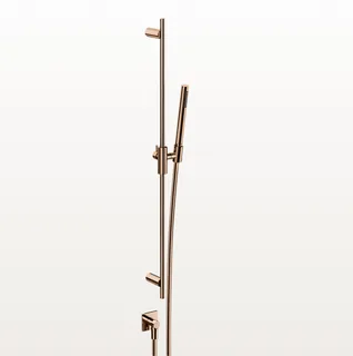 Душевой гарнитур, Gessi, Incastri, 23, цвет-Copper PVD