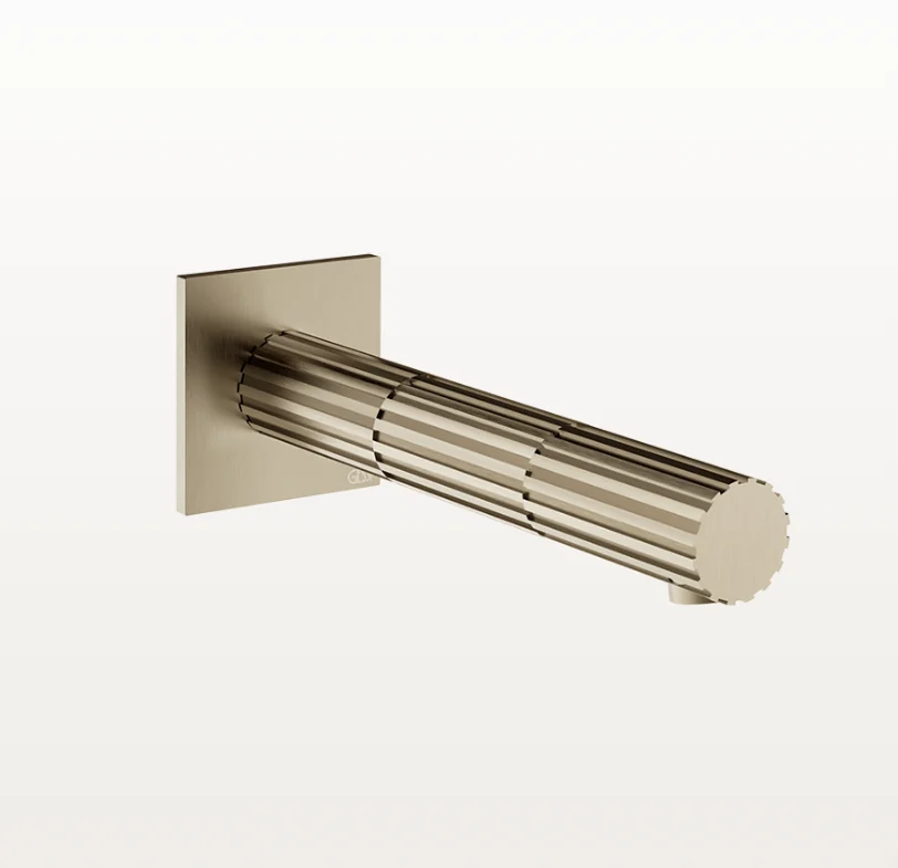 Излив, Gessi, Incastri, цвет-Finox Brushed Nickel