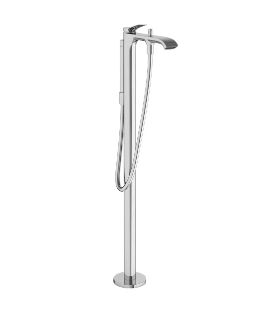 Смеситель для ванны и душа, Hansgrohe, Vivenis, напольный, цвет-хром