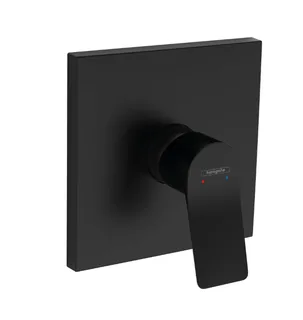 Смеситель для душа, Hansgrohe, Vivenis, на 1 потребитель, настенный встраиваемый, цвет-черный матовый