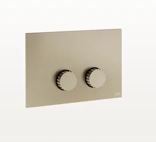 Клавиша смыва, Gessi, Incastri Total Look, для унитаза, шгв 215*19*145, цвет-Finox Brushed Nickel — иконка