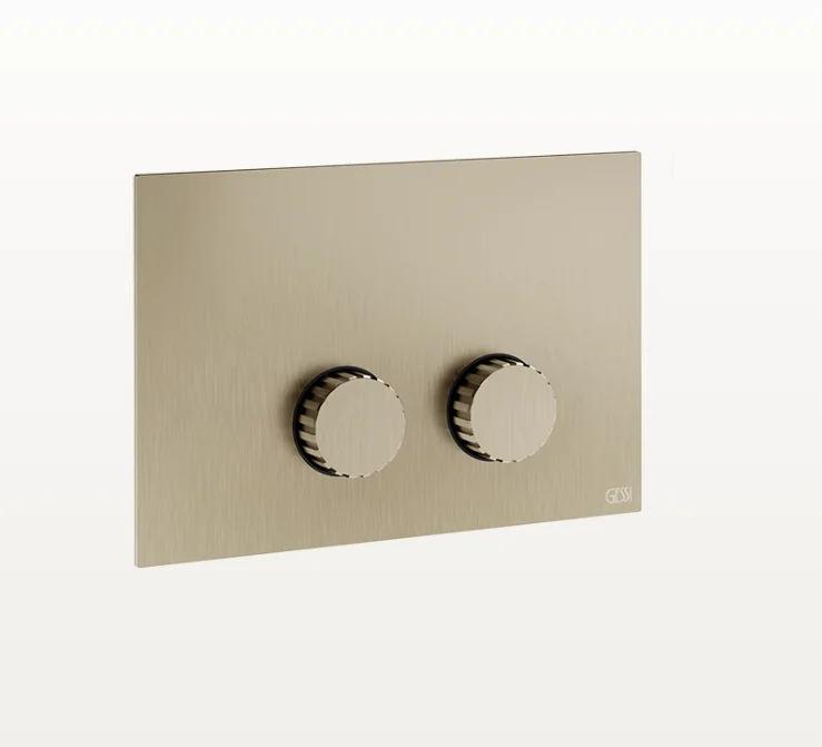Клавиша смыва, Gessi, Incastri Total Look, для унитаза, шгв 215*19*145, цвет-Finox Brushed Nickel