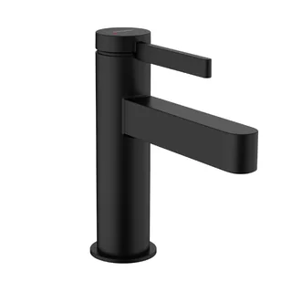 Смеситель для раковины, Hansgrohe, Finoris, на раковину/столешницу, цвет-черный матовый