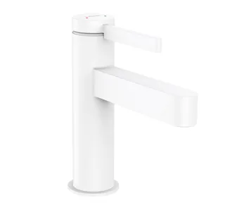 Смеситель для раковины, Hansgrohe, Finoris, на раковину/столешницу, цвет-белый матовый