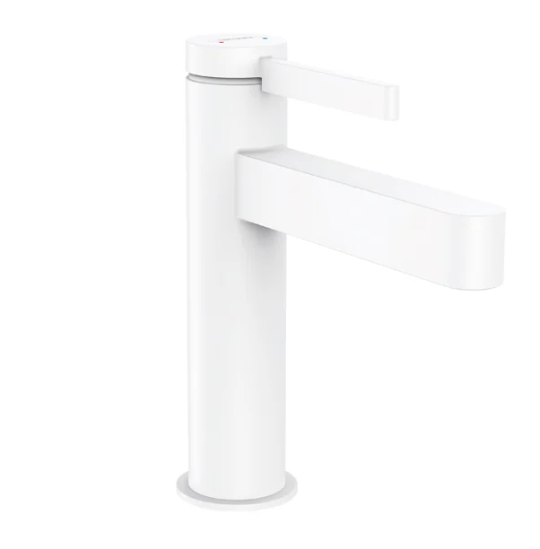 Смеситель для раковины, Hansgrohe, Finoris, на раковину/столешницу, цвет-белый матовый