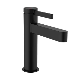 Смеситель для раковины, Hansgrohe, Finoris, на раковину/столешницу, цвет-черный матовый — иконка