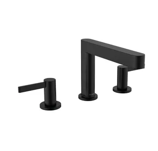 Смеситель для раковины, Hansgrohe, Finoris, на раковину/столешницу, цвет-черный матовый