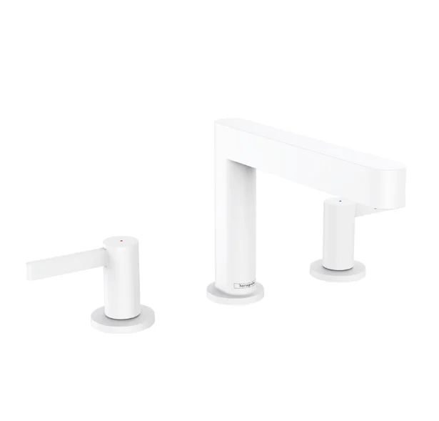 Смеситель для раковины, Hansgrohe, Finoris, на раковину/столешницу, цвет-белый матовый