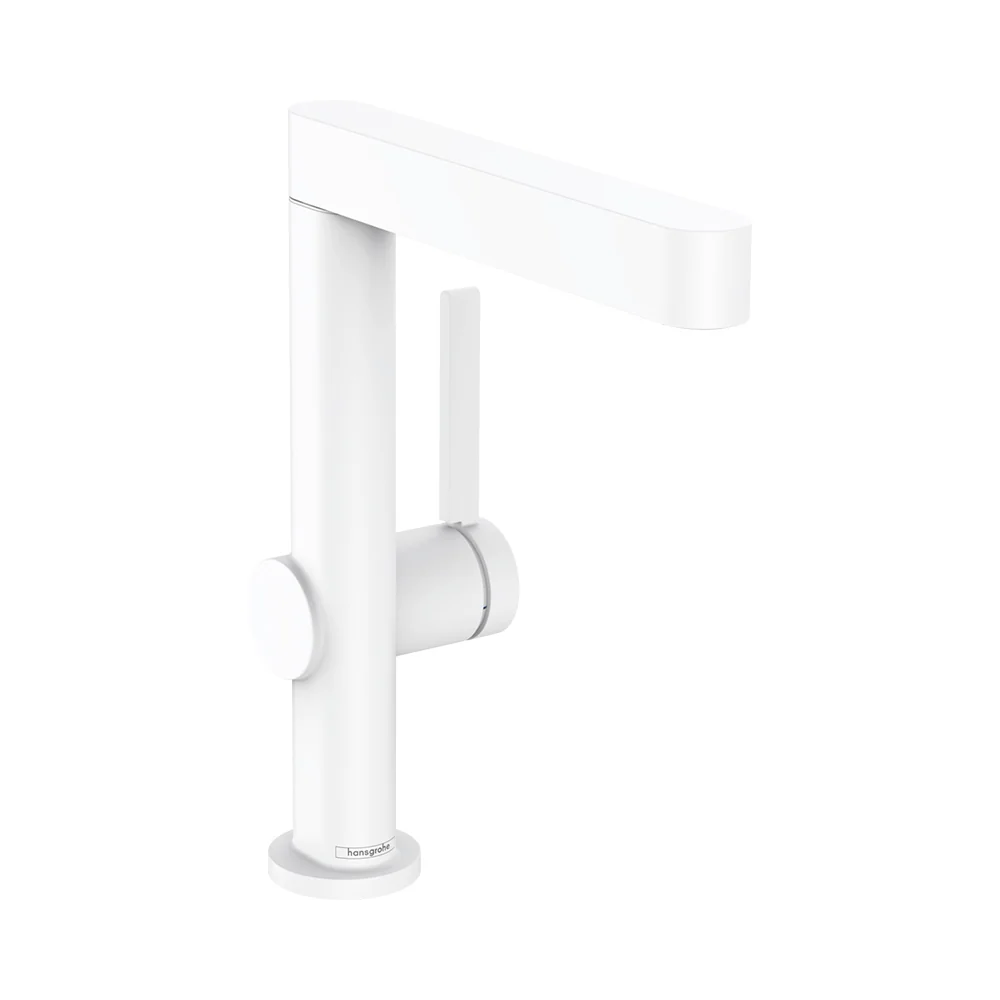 Смеситель для раковины, Hansgrohe, Finoris, цвет-белый матовый