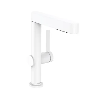 Смеситель для раковины, Hansgrohe, Finoris, на раковину/столешницу, цвет-белый матовый — иконка