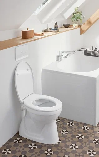 Унитаз, Villeroy&Boch, O.Novo, напольный, DirectFlush, шгв 365*530*395, цвет-альпийский белый