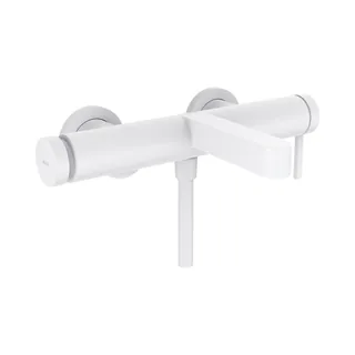 Смеситель для ванны и душа, Hansgrohe, Finoris, цвет-белый матовый