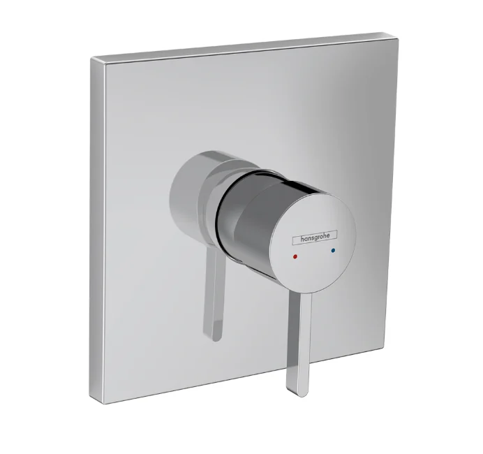 Смеситель для душа, Hansgrohe, Finoris, на 1 потребитель, настенный встраиваемый, цвет-хром