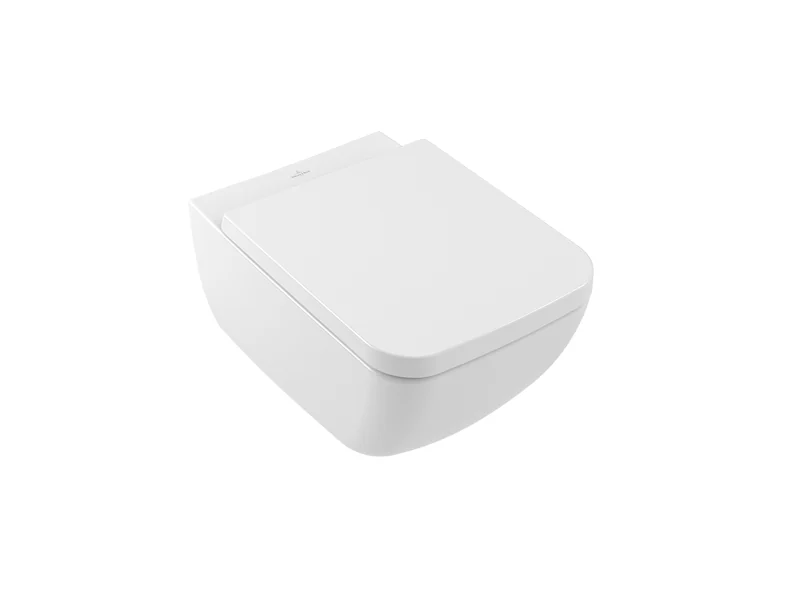 Сиденье для унитаза, Villeroy&Boch, Venticello, CeramicPlus, цвет-Stone White