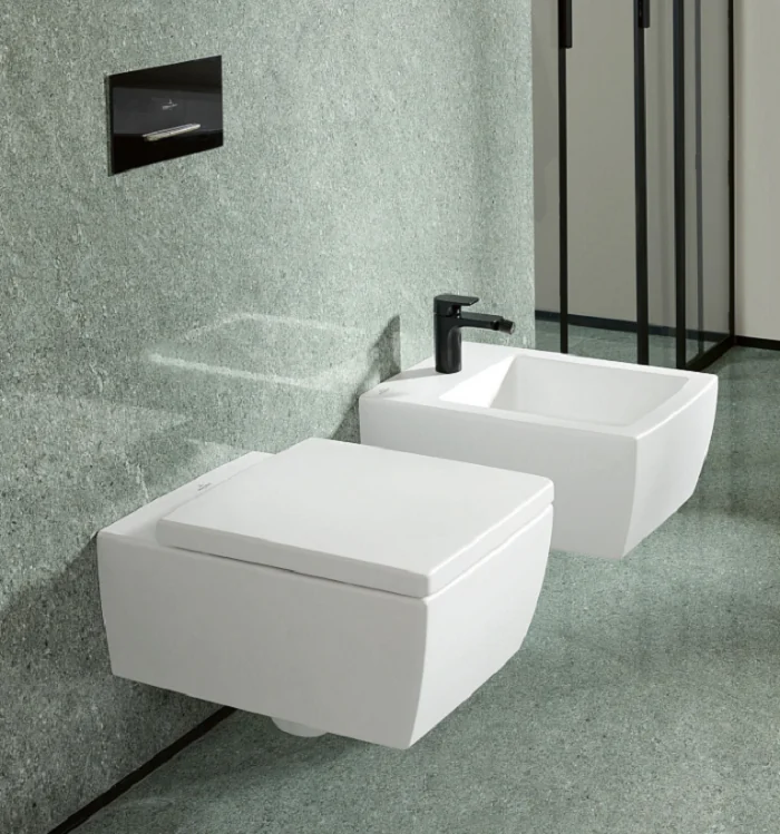 Сиденье для унитаза, Villeroy&Boch, Memento, шг 375*560, цвет-альпийский белый