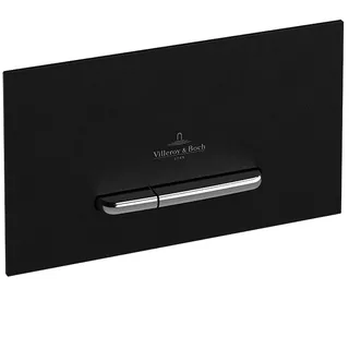 Клавиша смыва, Villeroy&Boch, ViConnect, для унитаза, шгв 253*66*145, цвет-Black Matt
