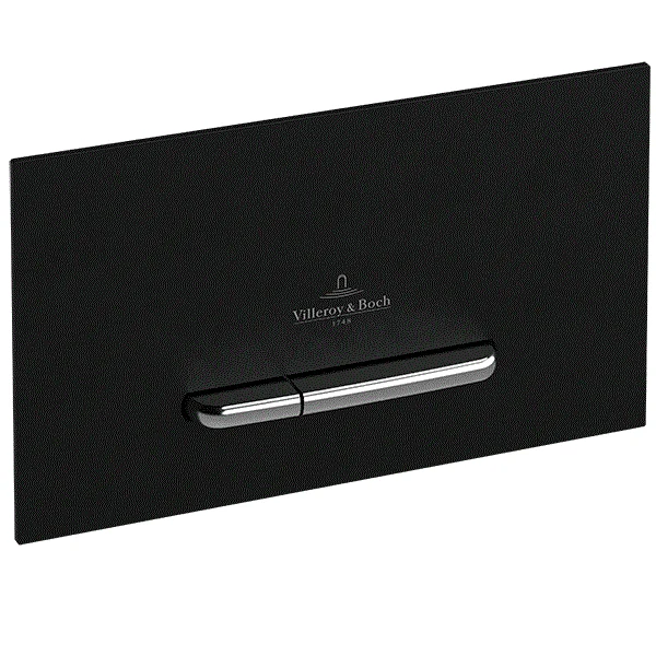 Клавиша смыва, Villeroy&Boch, ViConnect, шгв 253*20*145, цвет-Anthracite Matt