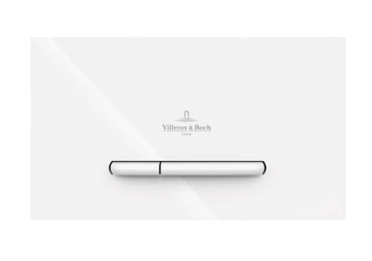 Клавиша смыва, Villeroy&Boch, ViConnect, для унитаза, шгв 253*20*145, цвет-белый