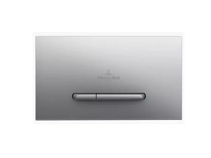 Клавиша смыва, Villeroy&Boch, ViConnect, для унитаза, шгв 253*20*145, цвет-хром матовый