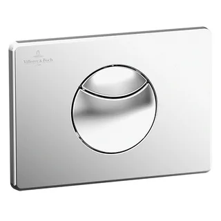Клавиша смыва, Villeroy&Boch, ViConnect, шгв 205*22*145, цвет-хромированный матовый — иконка
