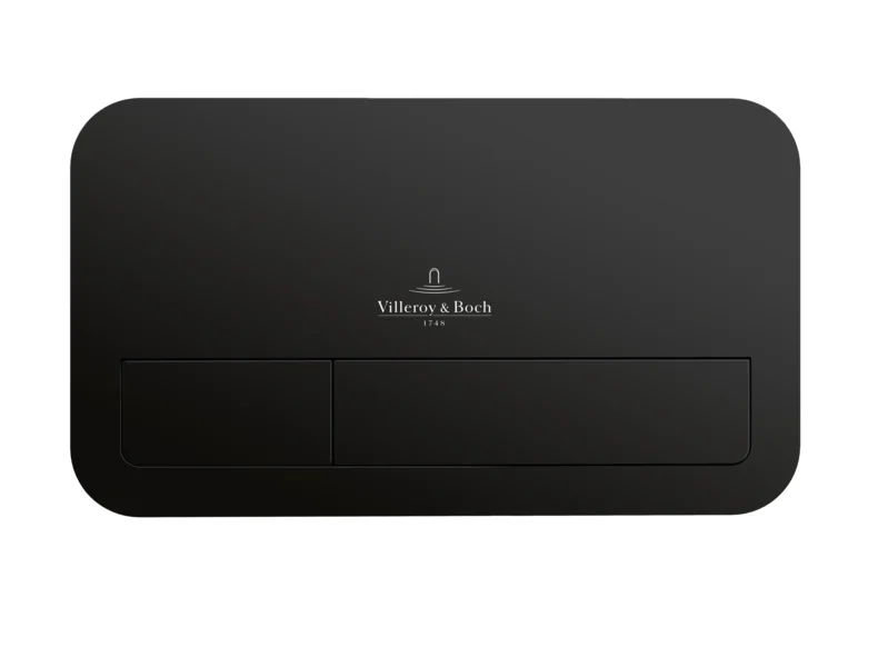Клавиша смыва, Villeroy&Boch, ViConnect, назначение-для унитаза, шгв 253*10*145, цвет-Black Matt