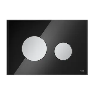 Панель смыва, TECE, TECEloop, для унитаза, шгв 220*11*150, цвет-черный/хром матовый