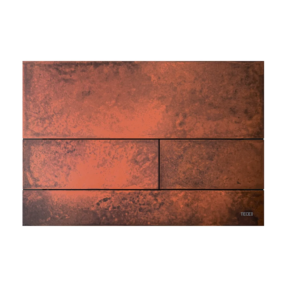 Клавиша смыва, TECE, TECEsquare II, для унитаза, шгв 220*3*150, цвет-pжавая сталь