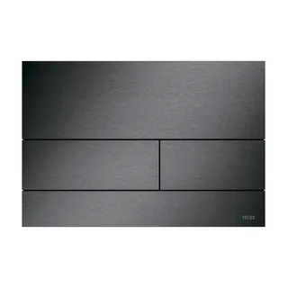 Клавиша смыва, TECE, TECEsquare II, для унитаза, шгв 220*3*150, цвет-PVD Brushed Black Chrome (с покрытием против отпечатков пальцев)