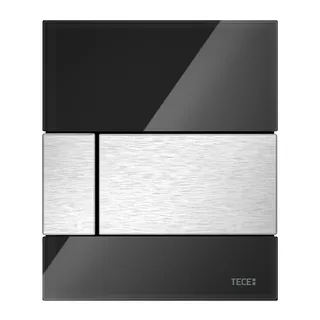 Панель смыва, TECE, TECEsquare, для писсуара, шгв 104*11*124, цвет-черный/нержавеющая сталь — иконка