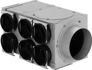 Коллектор/распределитель 6 x DN 90 на DN 180 — иконка