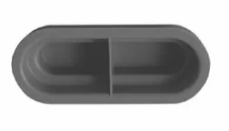 Заглушка flat 51 10шт.