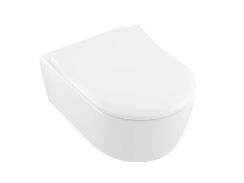 Сиденье для унитаза, Villeroy&Boch, Avento, цвет-альпийский белый