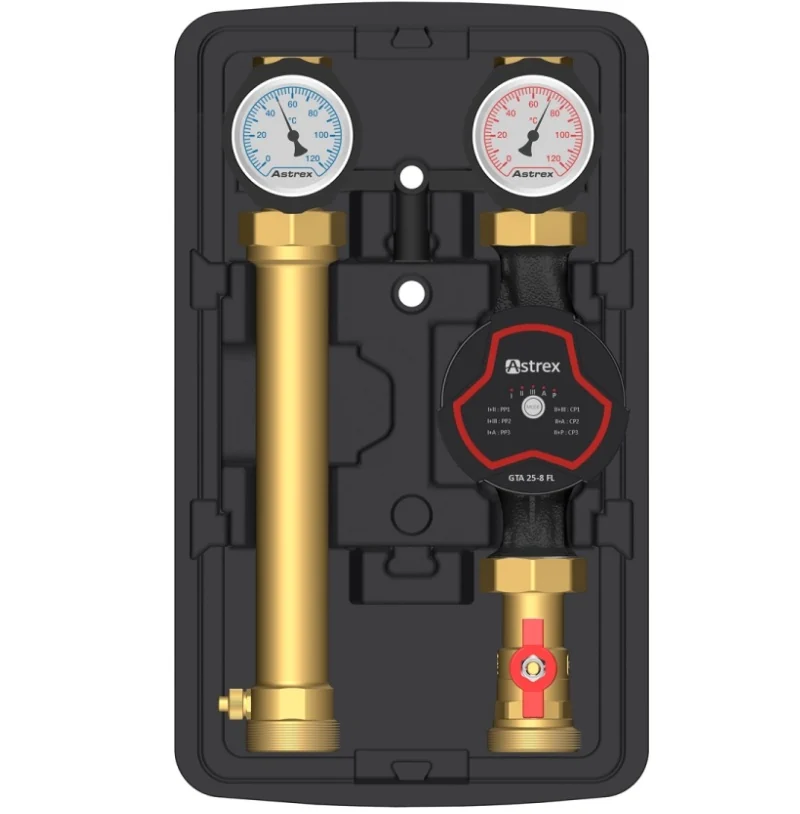 Насосная группа, Astrex, AstroFlow UC, DN32, прямая, с насосом Astrex GTA 32-8