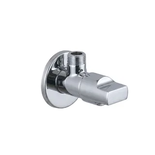 Вентиль, Splendy, запорный угловой, 3/8", цвет-хром