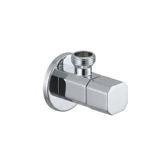 Вентиль, Splendy, запорный угловой, 1/2", цвет-хром