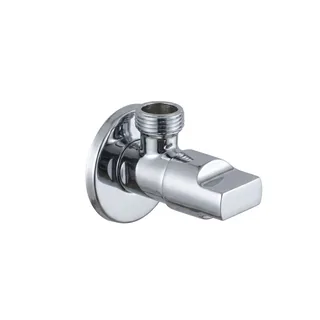 Вентиль, Splendy, запорный угловой, 1/2", цвет-хром