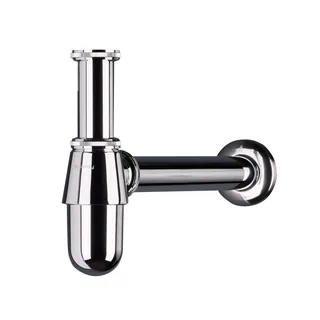 Сифон, Splendy, для раковин, бутылочный, 1 1/4" х 32, цвет-хром