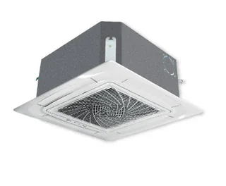 AB122MCERA(M), Внутренний блок, Haier, кассетный, 4-х поточный компакт, без панели, без пульта