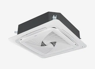 ABH105H1ERG, Внутренний блок, Smart power, кассетный с круговым потоком, без пульта, без панели